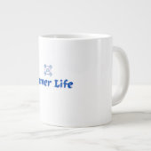 Pixel Gamer Life Jumbo-Tasse (Vorderseite Rechts)