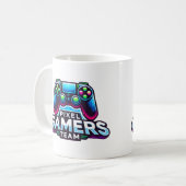 Pixel Gamers Team - Future Pro Gamer Kaffeetasse (Vorderseite Links)