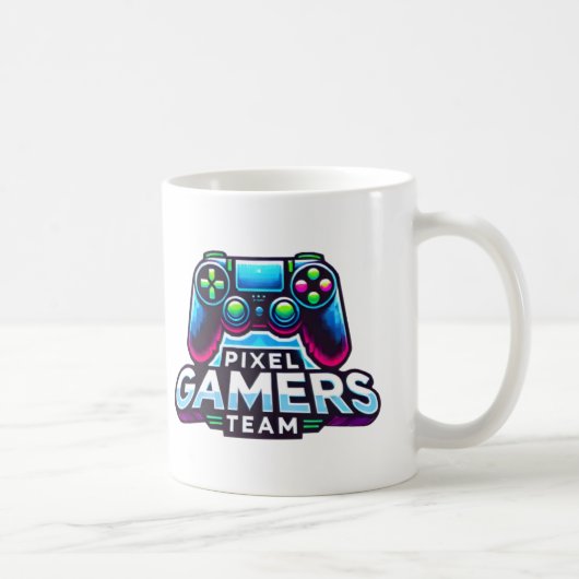 Pixel Gamers Team - Future Pro Gamer Kaffeetasse (Rechts)