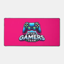 Pixel Gamers Team - Neon Pink Gaming