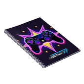 Pixel Gaming-Controller-Notebook - Bearbeitungsnam Notizblock (Rechte Seite)