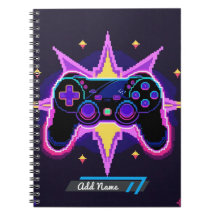 Pixel Gaming-Controller-Notebook - Bearbeitungsnam