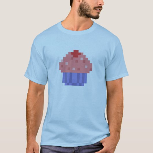 Pixel-Gebäck T-Shirt (Vorderseite)