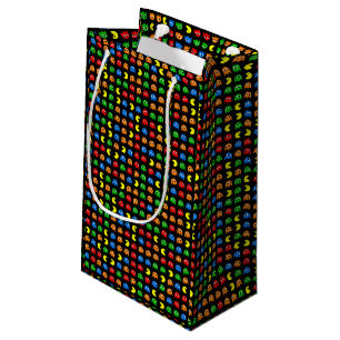 Pixel-Geister-Arcade-Gamer-Geburtstagsdesign Kleine Geschenktüte