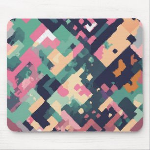 Pixel geometrisch mousepad