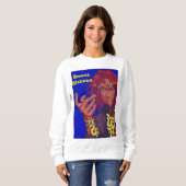 Pixel girl, sweet sixteen, happy Birthday! Sweatshirt (Vorne ganz)