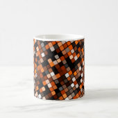 Pixel-Gitter Kaffeetasse (Mittel)