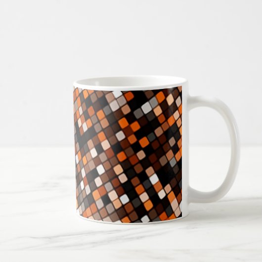 Pixel-Gitter Kaffeetasse (Rechts)