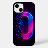 Pixel Glitch iPhone Case- Cyberpunk ästhetisches G Case-Mate iPhone Hülle (Rückseite)