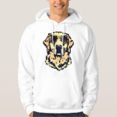 Pixel Golden Retriever Hoodie (Vorderseite)
