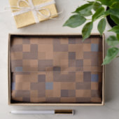 Pixel-Gras-Gamer-Geburtstag  Seidenpapier (Geschenk)