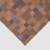 Pixel grass gamer birthday  seidenpapier (Detail)