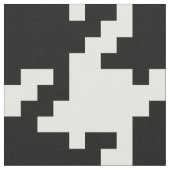 Pixel-Hahnentrittmuster Stoff (Nahaufnahme)