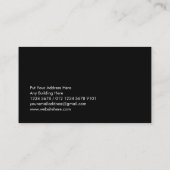 Pixel Hand in Kontakt mit menschlicher Hand | IT - Visitenkarte (Rückseite)