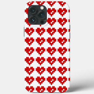Pixel Heart 8 Bit-Liebe iPhone 13 Pro Max Hülle