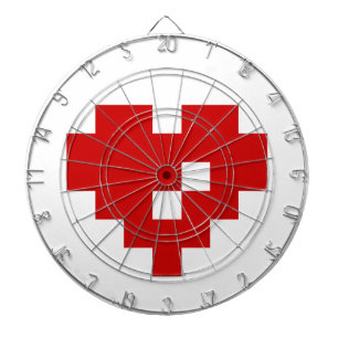 Pixel Heart 8 Bit-Liebe Dartscheibe