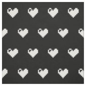 Pixel Heart 8 Bits Stoff (Muster)