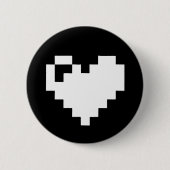 Pixel Heart Button (Vorderseite)
