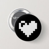 Pixel Heart Button (Vorne & Hinten)