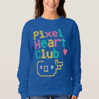 Pixel Heart Club: Retro-Liebe Pixel-Art für Gamer  Sweatshirt