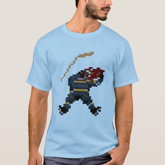 Pixel-Hockey-Massaker T-Shirt (Vorderseite)