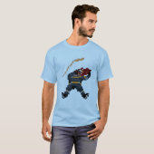 Pixel-Hockey-Massaker T-Shirt (Vorne ganz)