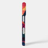 Pixel Horizon Case-Mate iPhone Hülle (Rückseite / Rechts)