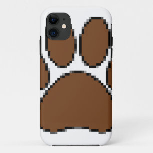 Pixel-Hundepfotenabdruck Case-Mate iPhone Hülle