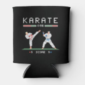 Pixel Karate Game Dosenkühler (Vorderseite)