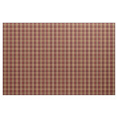 Pixel kariert im Rot und im Gold Stoff (Fat Quarter (45,7 x 55,9 cm))