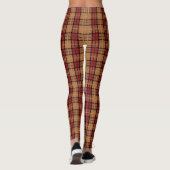 Pixel-karierte Leggings (Rückseite)