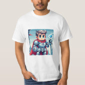 Pixel Knight T-Shirt (Vorderseite)