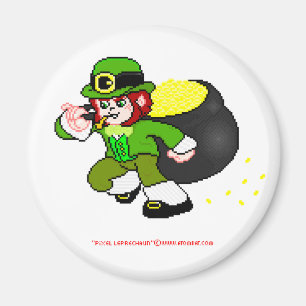 Pixel-Kobold-Magnet 1 Magnet