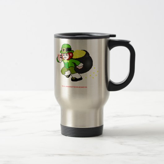 Pixel-Kobold-Tasse 5 Reisebecher (Rechts)