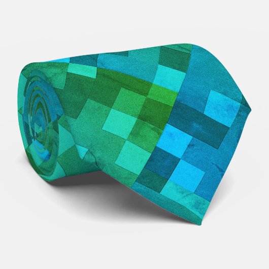 Pixel-Krawatte Krawatte (Gerollt)