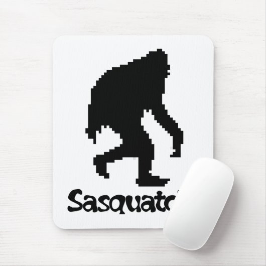 Pixel-Kunst Sasquatch Mousepad (Mit Mouse)