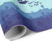 Pixel-Lands Geschenkpapier (Rolleneckpunkt)