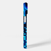 Pixel Melt Glitch ästhetische iPhone Case (Rückseite / Rechts)