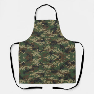 Pixel-Militär-Tarnmuster Schürze