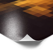 Pixel Mona Lisa 2 Fotodruck (Ecke)