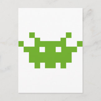 Pixel-Monster-Gaming Postkarte
