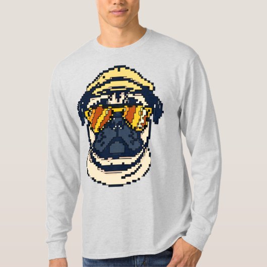 Pixel Mops Delight T-Shirt (Vorderseite)