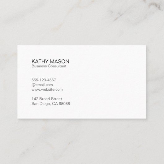 Pixel-Muster | Corporate Style Visitenkarte (Rückseite)