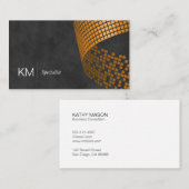 Pixel-Muster | Corporate Style Visitenkarte (Vorne/Hinten)