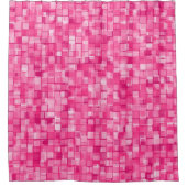 Pixel-Muster Duschvorhang (Vorderseite)