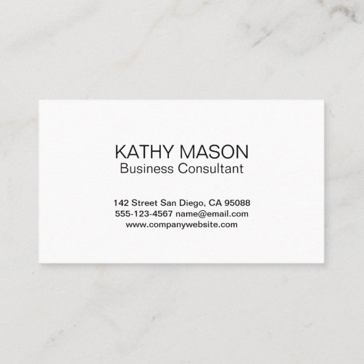 Pixel-Muster | Monogrammschrift Visitenkarte (Rückseite)