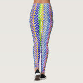 Pixel nach Pixel gezogenes Muster Leggings (Rückseite)