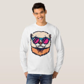 Pixel Otter Delight T-Shirt (Vorne ganz)