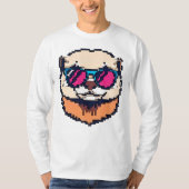 Pixel Otter Delight T-Shirt (Vorderseite)