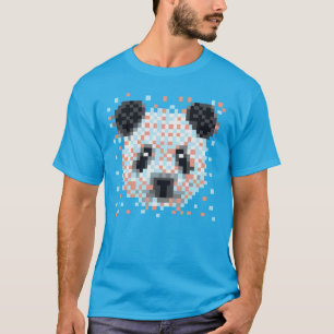 Pixel-Panda-Aussenseiter T-Shirt